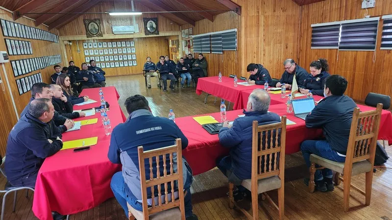 EN CASTRO SE REUNIÓ EL CONSEJO PROVINCIAL DE BOMBEROS DE CHILOÉ Imagen noticias Wapi Chilwe