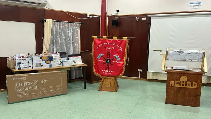 SEGUNDA COMPAÑÍA BOMBEROS ACHAO REALIZÓ SORTEO DE GRAN RIFA 2025 Imagen noticias Wapi Chilwe
