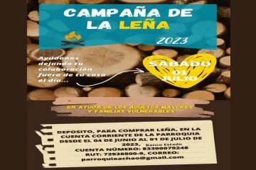 CAMPAÑA DE LA LEÑA EN ACHAO - Wapi Chilwe