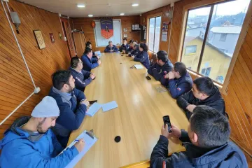 CONSEJO PROVINCIAL BOMBEROS CHILOÉ SECIONÓ EN QUEILEN - Wapi Chilwe