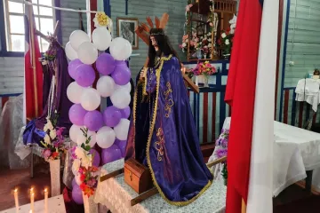 EL NAZARENO PEREGRINO YA ESTÁ EN MATAO - Wapi Chilwe