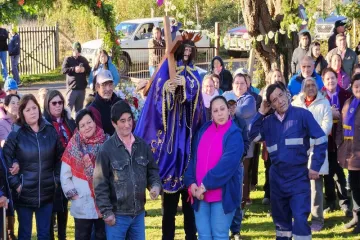EL "NAZARENO PEREGRINO" YA LLEGÓ A COÑAB - Wapi Chilwe