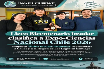 "ESTUDIANTES DEL LICEO BICENTENARIO INSULAR CLASIFICAN A EXPO-CIENCIAS NACIONAL 2026" - Wapi Chilwe