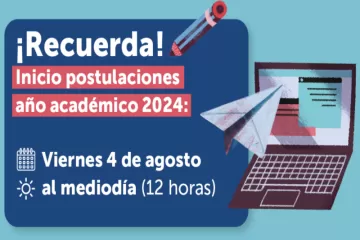 RECUERDA INICIO DE POSTULACIONES AÑO ACADÉMICO 2024 (SAE) - Wapi Chilwe
